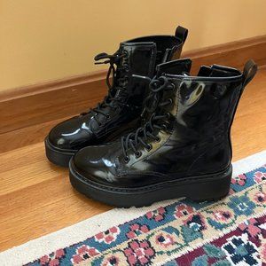 Target Combat Boots Women's 7.5